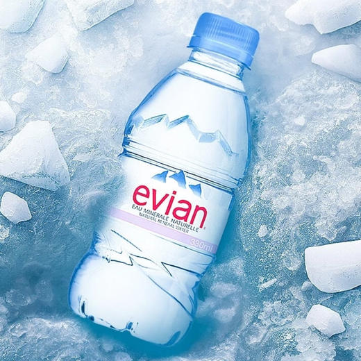 Evian依云弱碱性天然矿泉饮用水330ml 商品图0