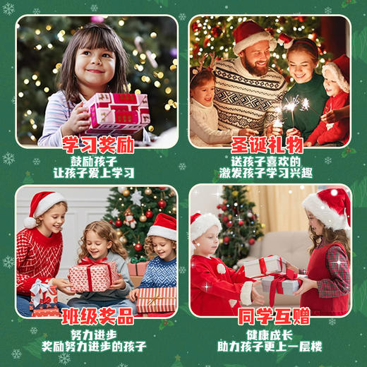 【圣诞节礼物文具套装】儿童大礼包 幼儿园小学生奖励 圣诞节伴手礼  商品图3