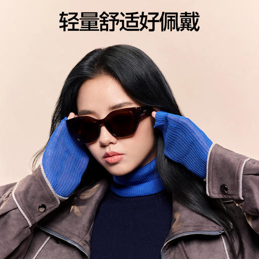 SIINSIIN墨镜女款2025年新款猫眼太阳镜高清防紫外线眼镜 商品图2