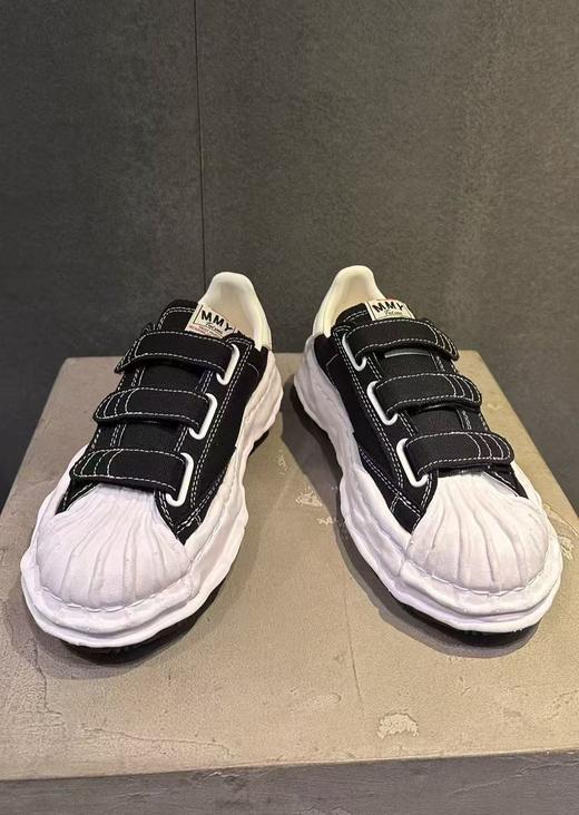 女款刺绣logo魔术贴运动鞋HE019 商品图1