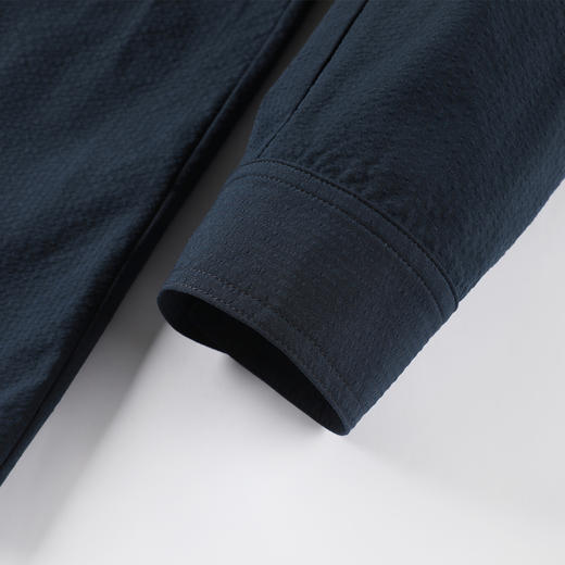 【福利款】男士长袖衬衫25秋款纯色按扣通勤校园青少年打底衫K&C 商品图5