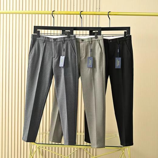 拉夫劳伦2025秋冬男士毛呢磨毛商务休闲西裤 商品图0