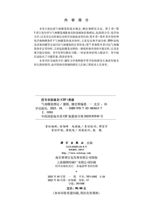 气相爆轰理论 商品图2