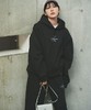 黑武士加绒卫衣，这个好看。胸口小标刺绣曜夜黑连帽外套A112366 商品缩略图6