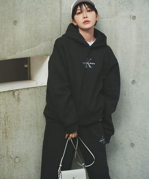 黑武士加绒卫衣，这个好看。胸口小标刺绣曜夜黑连帽外套A112366 商品图6