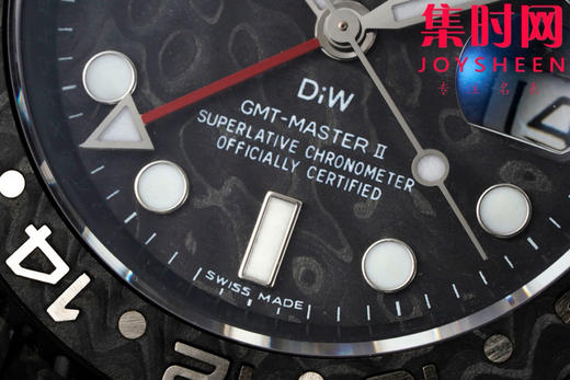 劳力士 DIW游艇碳纤维系列 改装游艇名仕GMT-Master II V3版 男士腕表 商品图4