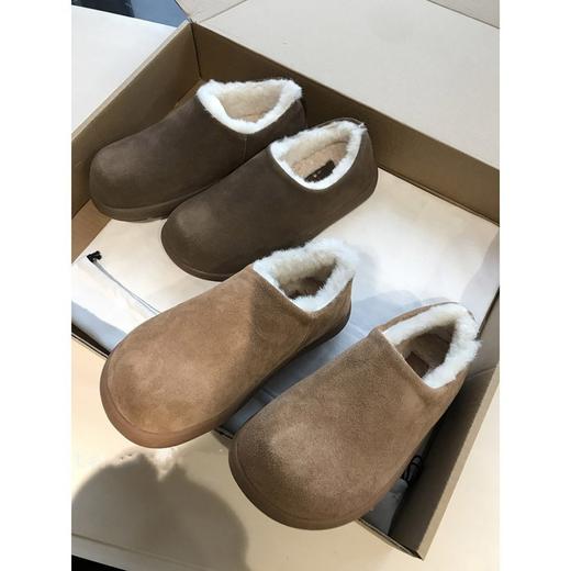 经典实穿！高性价比！2025小土豆雪地靴加绒羊毛牛皮真皮短靴！ 商品图0