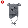 reima男女儿童小童帽子秋冬新款羊毛保暖休闲可爱护耳针织帽 商品缩略图2