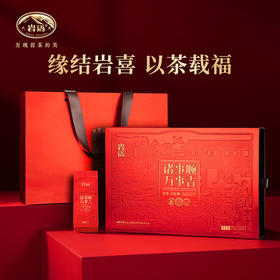 岩语 岩喜大红袍 茶叶礼盒装乌龙茶叶武夷岩茶年货送礼长辈255g