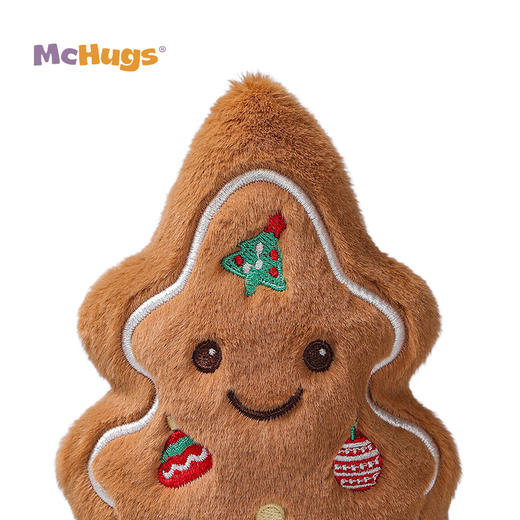MChugs 圣诞树姜饼 18CM 圣诞玩偶毛绒娃娃玩具摆件生 日礼物公仔 商品图5