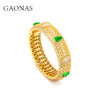 GAONAS高纳仕  古韵今风 中式贵气金色手镯11646SGO 商品缩略图1