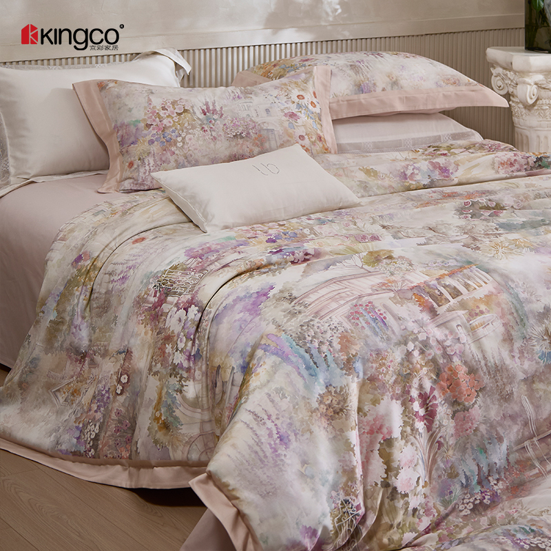 KINGCO天丝棉磨毛四件套----逸趣