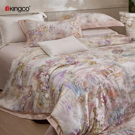 KINGCO天丝棉磨毛四件套----逸趣