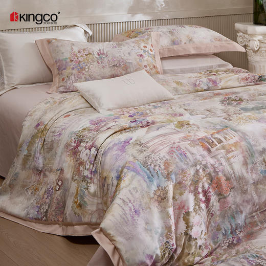 KINGCO天丝棉磨毛四件套----逸趣 商品图0
