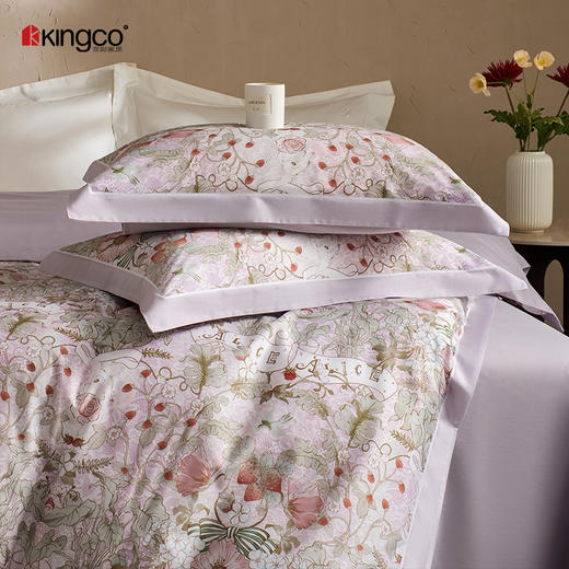 KINGCO天丝棉磨毛四件套----兰娜 商品图2