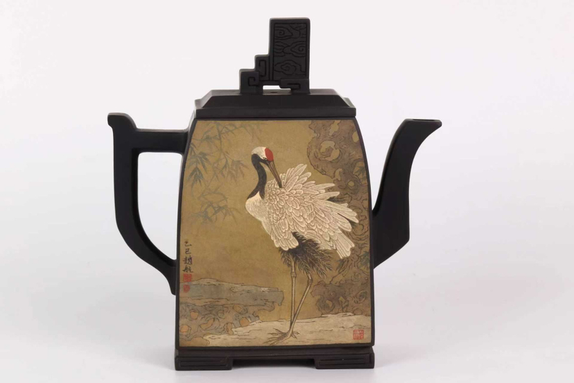 请输入云南建水紫陶赵航全手工壶