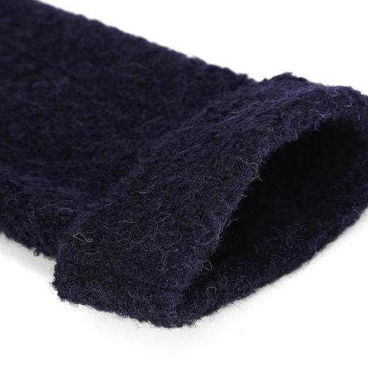 QH910斯尔丽25新款含苏力羊毛颗粒质感宽松斗篷感配同面料时尚羊毛大衣 商品图11