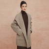 QH913斯尔丽25新款软糯经典翻领欧范OL气质中长款大衣 商品缩略图6