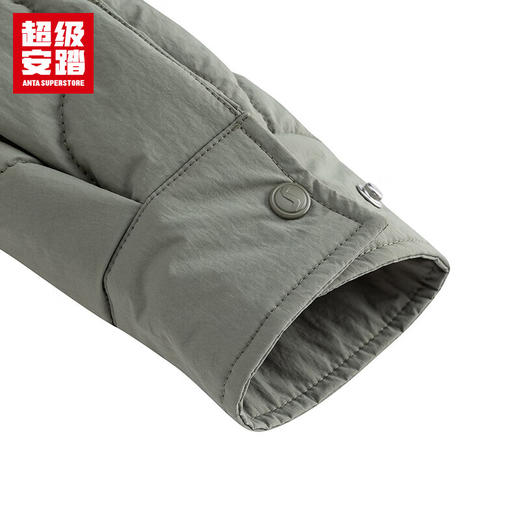 超级安踏男子葫芦线衎缝棉服秋冬新款防风外套复古夹克152548807U 商品图5