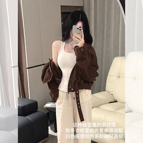 <曾小咸推荐> 德绒方领发热背心 