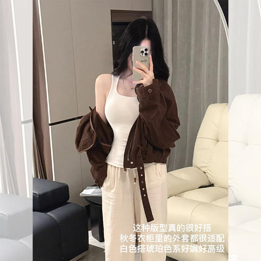 <曾小咸推荐> 德绒方领发热背心  商品图0