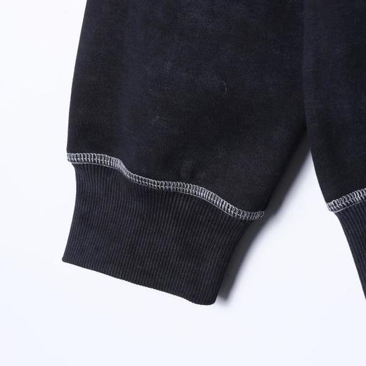 WY1356SDSA男士秋冬新款痞帅男装韩版简约扎染缝线连帽卫衣宽松情侣百搭 商品图4