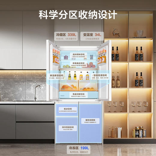 海尔（Haier）冰箱 BCD-572WGHTD1BYCU1 商品图4