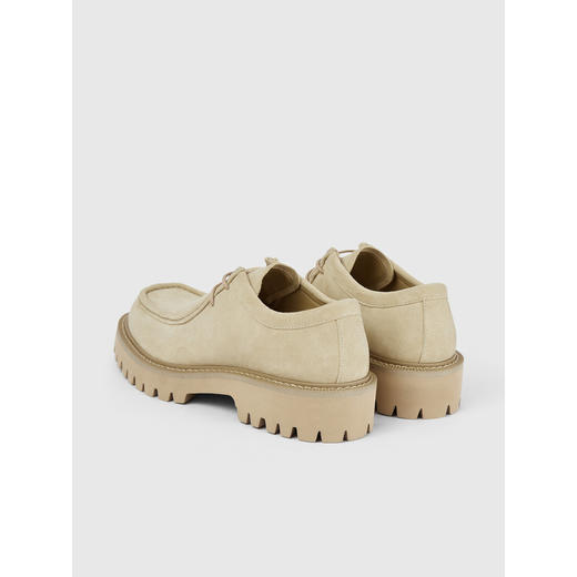 GXG通勤男鞋商务休闲正装皮鞋绒面增高系带皮鞋 商品图2