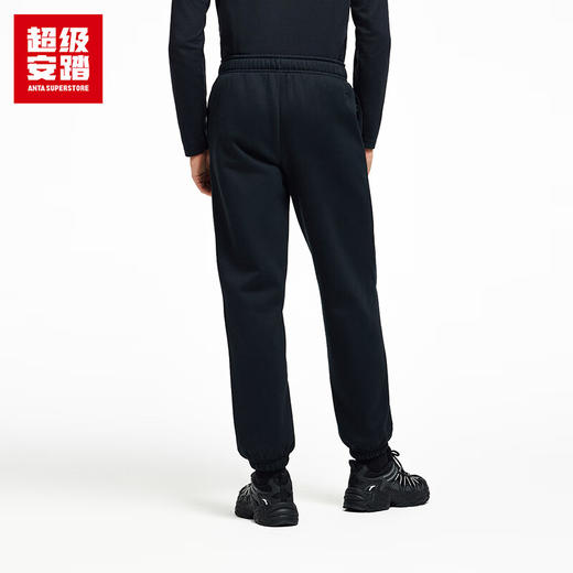 超级安踏加绒运动裤男裤秋冬针织保暖螺纹束脚卫裤长裤子男152548303U 商品图1