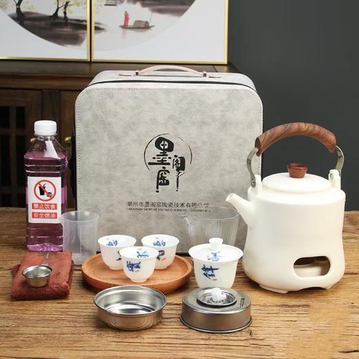 将军壶套装/户外围炉煮茶炉子烧水提梁壶功夫茶壶煮茶器煮茶炉茶具 商品图2