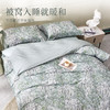 多喜爱 全棉磨毛套件【100%全棉加厚磨毛】【进口磨毛技术】【保暖不易掉毛】叶韵悠眠 商品缩略图2