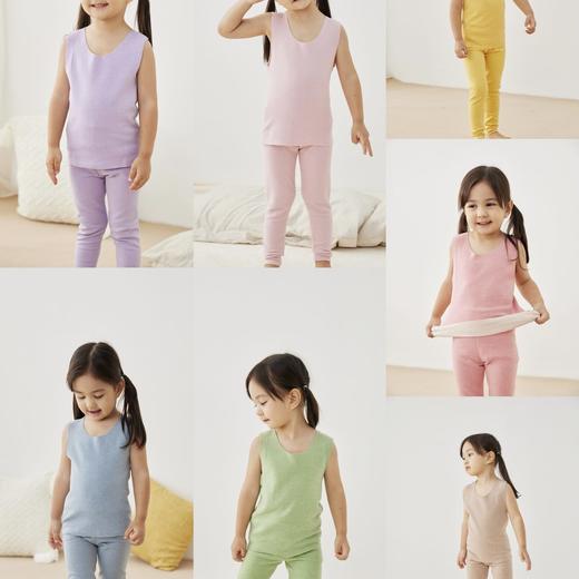 【尾货亏本清仓！任选2件！手慢无！】豆丁哆哈儿童羊毛蚕丝背心 保暖润肤 A类母婴标准 双面磨毛无骨裁剪 软弹舒适无束缚 商品图1