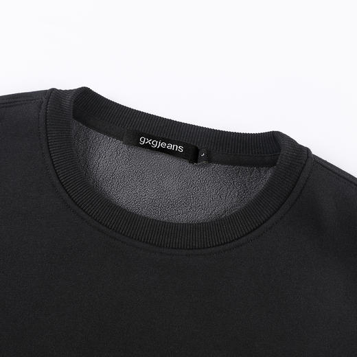 男式加绒卫衣25冬季保暖内搭外穿时尚潮流显瘦舒适青少年打底衫K&C 商品图4