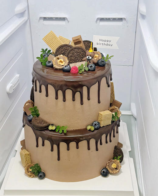 双层巧克力蛋糕 商品图0