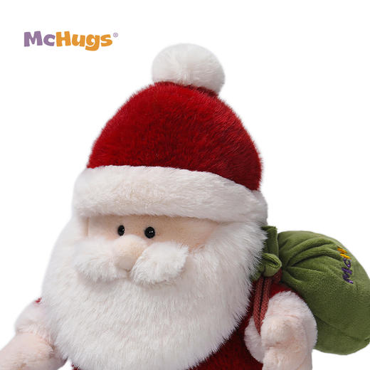 MChugs 雪夜圣诞老人 圣诞节雪夜圣诞老人玩偶毛绒娃娃玩具摆件生日礼物公仔 商品图4