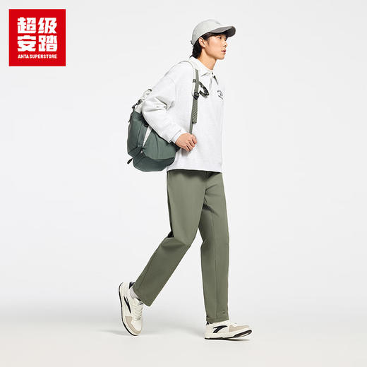 超级安踏防泼水通勤长裤男款秋冬商务休闲裤运动裤152548505US 商品图2