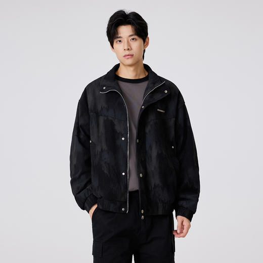 【满身脏纹印花】男士夹克2025秋款时尚潮流百搭青少年外套K&C 商品图2