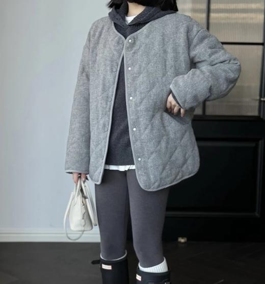  重磅渠道   董洁同款羊毛棉服  羊毛外壳 内里3M新雪丽 媲美羽绒服   抗风保暖轻盈 商品图2