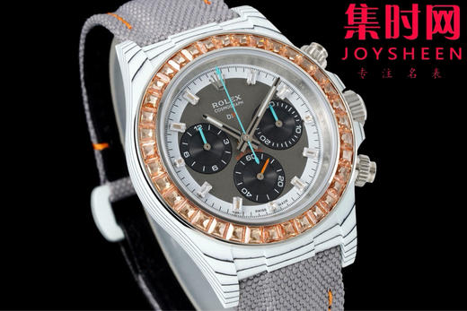 劳力士 DIW迪通拿碳纤维系列 改装迪通拿 新款颜色！重制版！丹东4801机 男士腕表 表径40mm 商品图2