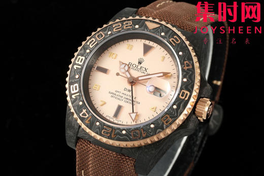 劳力士 DIW游艇碳纤维系列 改装游艇名仕GMT-Master II V3版 男士腕表 商品图2