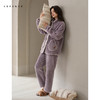 可人儿原创冬季舒棉绒女士睡衣韩系加厚保暖可外穿珊瑚绒家居服 商品缩略图2
