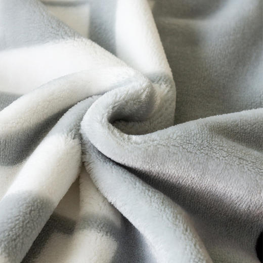 KRT-027 KENZO海棠花牛奶绒毯 雅灰 商品图2