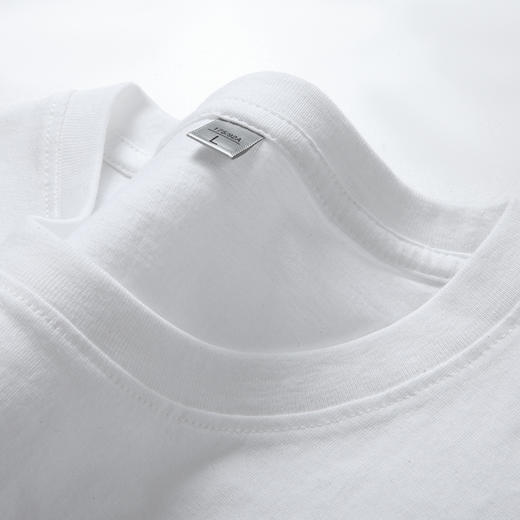 【59元2件】100％纯棉男女款长袖 200g重磅 纯色长袖  简约宽松 休闲百搭  商品图7