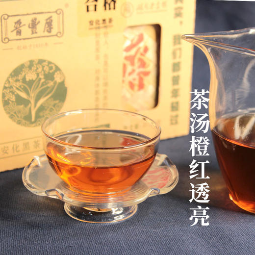 安化黑茶 2018年天尖350g  传统天尖工艺 专利散茶发花技术 金花保证 商品图4