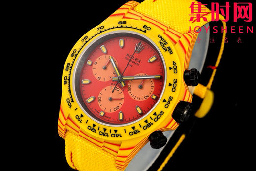 劳力士 DIW迪通拿碳纤维系列 改装迪通拿 新款颜色！重制版！丹东4801机 男士腕表 表径40mm 商品图1