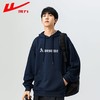 回力连帽卫衣男春秋款2025新款男生黑色运动长袖男款美式印花外套 商品缩略图6