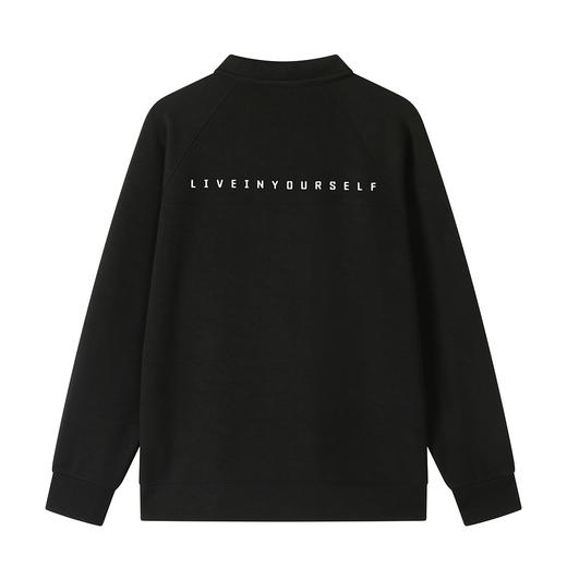 GXG【字母印花】男式卫衣2025秋季休闲百搭帅气立领套头打底衫K&C 商品图6