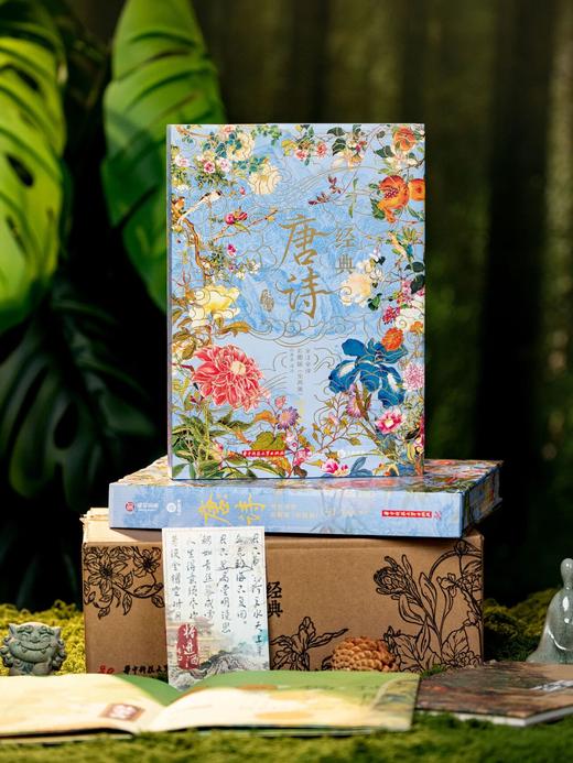 【专享5项奢华赠礼】《唐诗》全注全译彩图版（全2册）， 商品图5