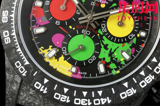劳力士 DIW迪通拿碳纤维系列 改装迪通拿 新款颜色！重制版！丹东4801机 男士腕表 表径41mm 商品图4