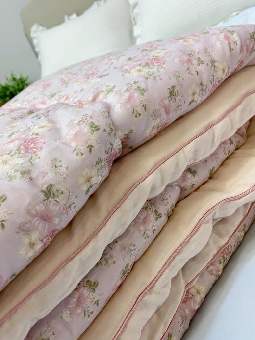 松植屋秋冬新款单人纱布棉花被子100%全棉纱布 A类母婴级 优选新疆长绒棉，整张定型填充 商品图2